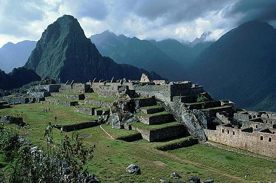 Затерянный город Мачу Пикчу в Куско (Перу)